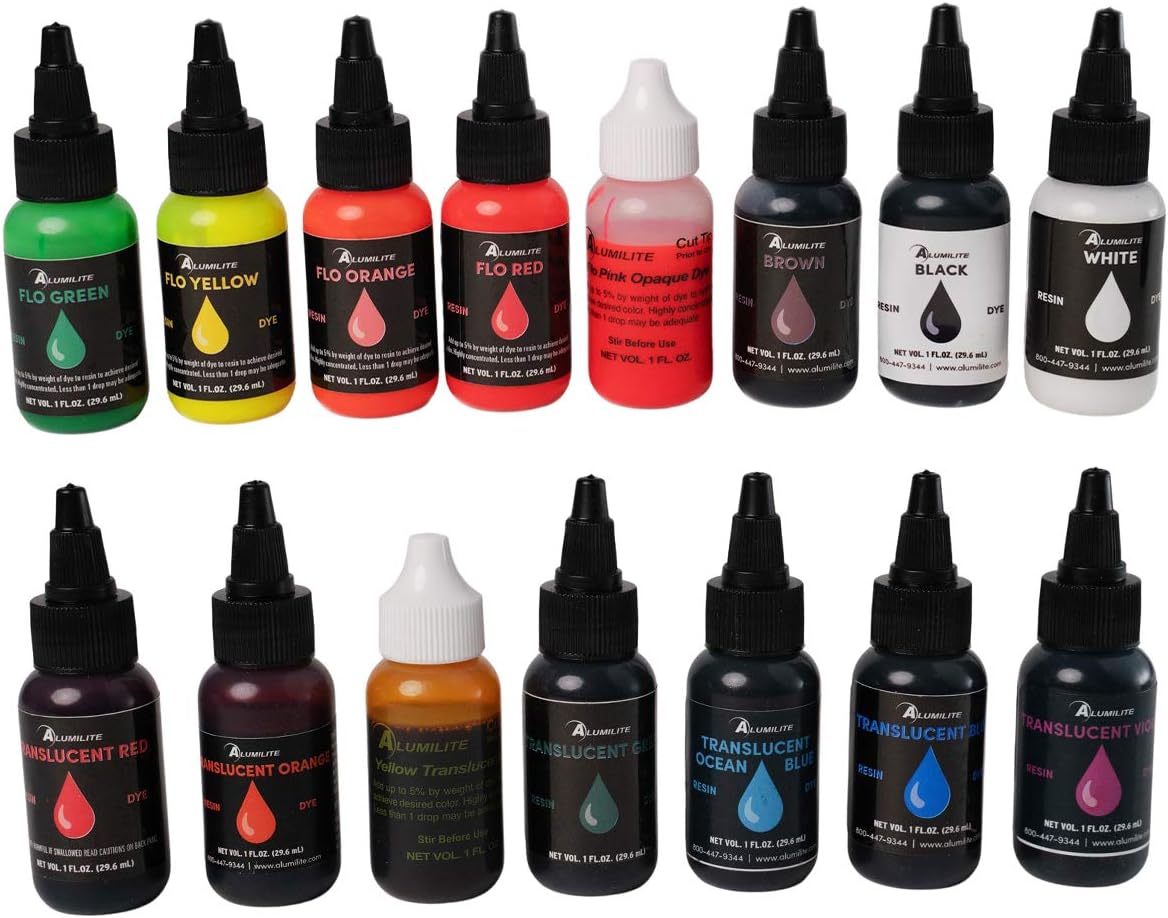 Alumilite Colorant Single Color Liquid Pigment Dye White