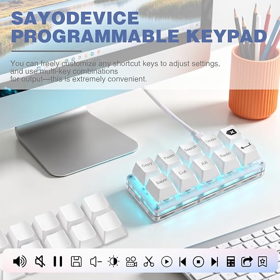 Rhythm Game Keypad Programmable Copy Paste Red Mechanical Switch Keyboard
