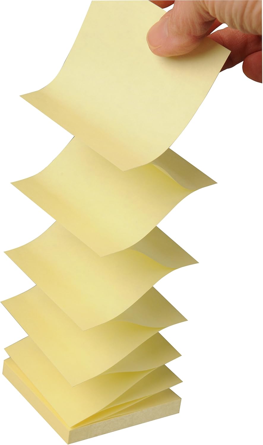 Learning Resources R330-YW Post-it Pop-up Notes, 3 x 3-Inches, Canary Yellow, 12 Pads