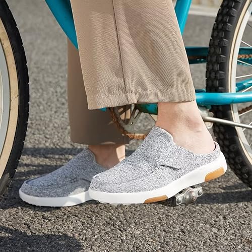 Miniatura 3 de OrthoComfoot Zapatos ortopédicos transpirables para caminar, zapatos casuales de lona con soporte de arco para fascitis plantar, cómodos mocasines