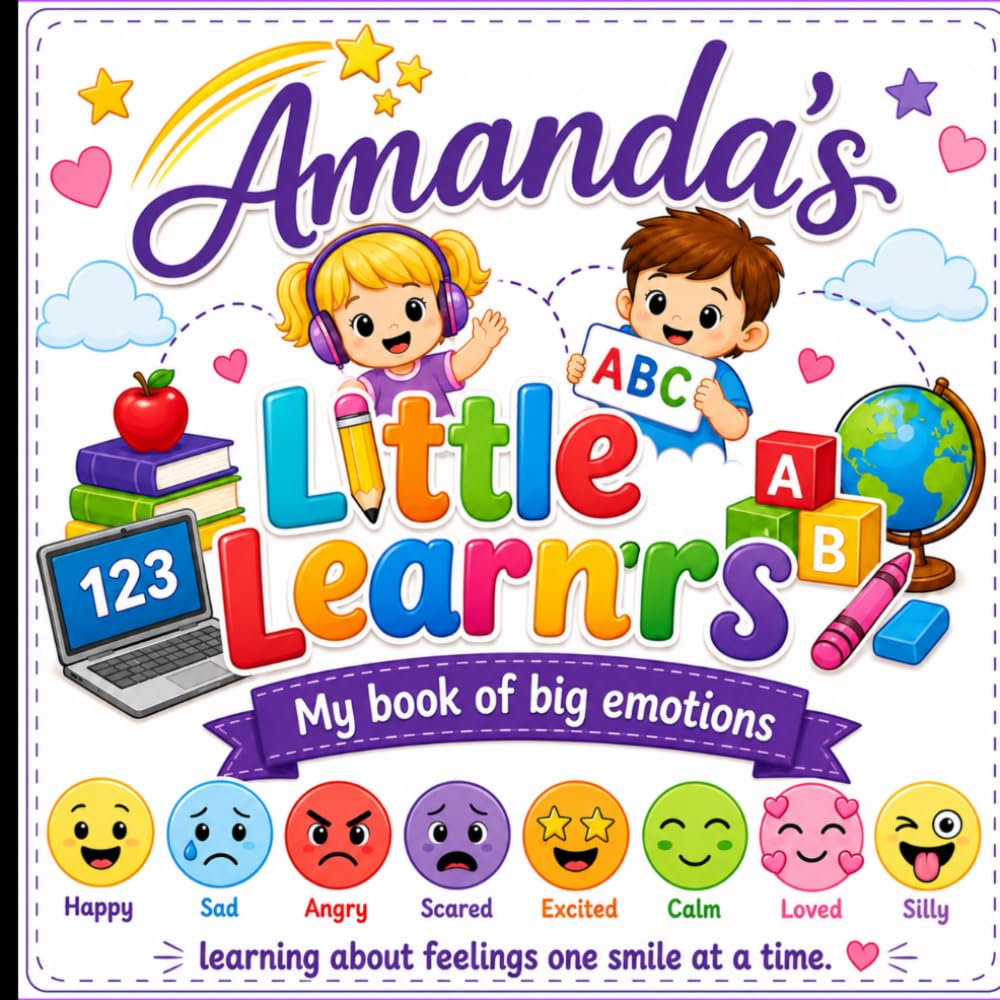 Amanda's Little Learners: My book of big emotions
