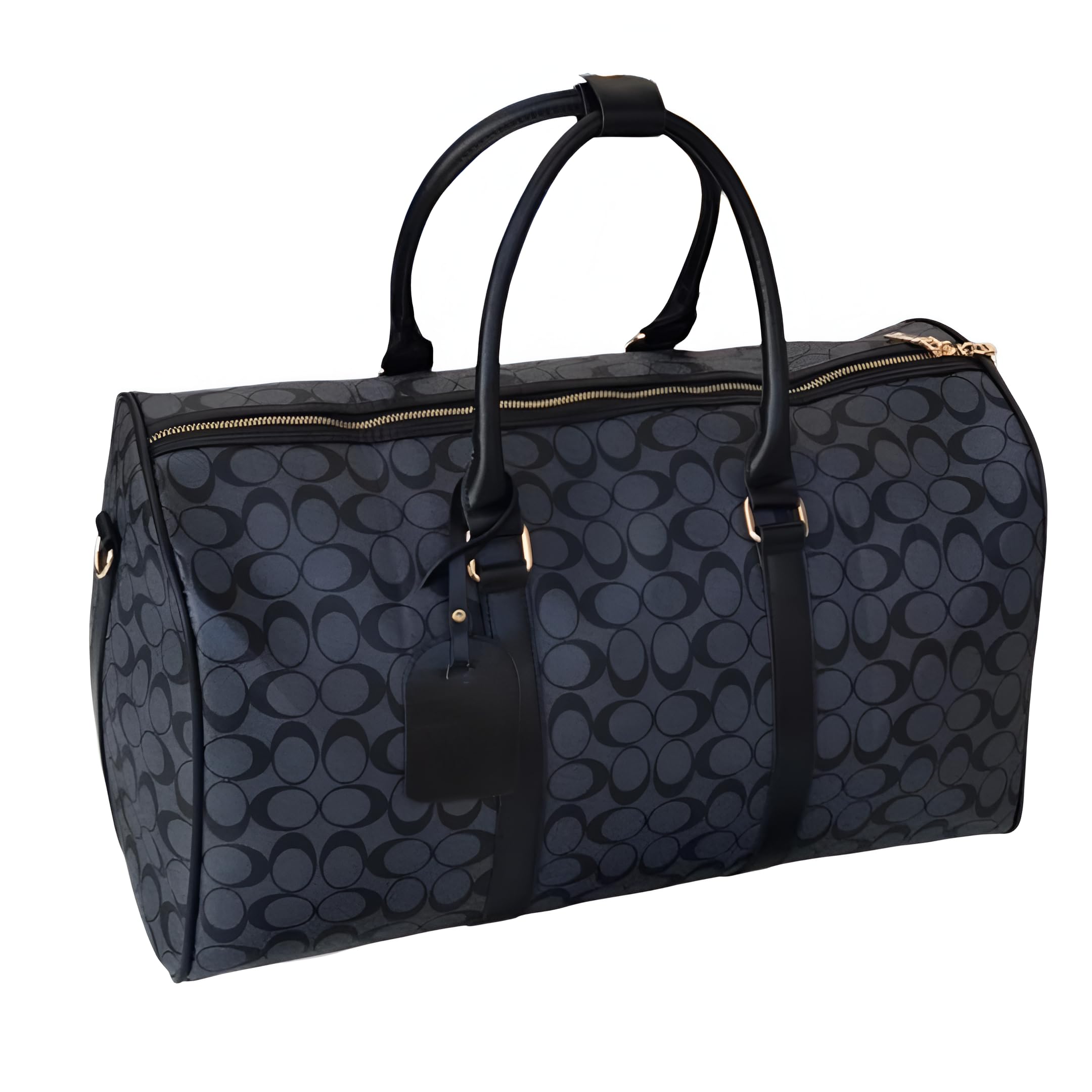 EMAANTravel Duffel Bags | Gym & Fitness Travel Bag for Men and Women, Waterproof Pockets, Anti-Theft Design for Safe Travels | حقائب السفر الرياضية (Black)