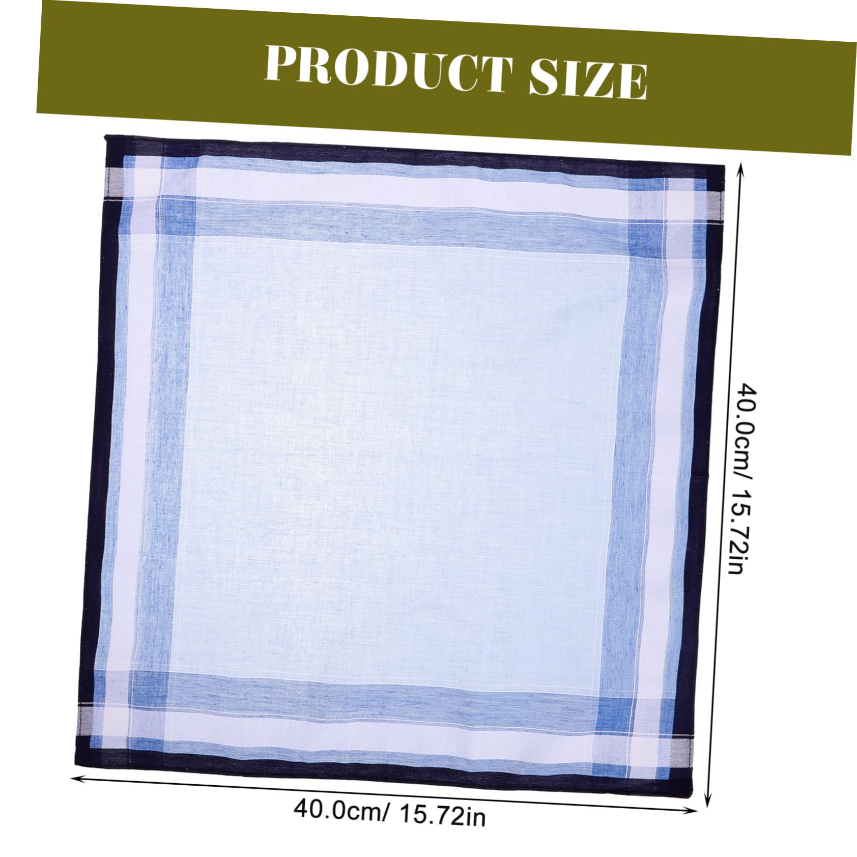 Homoyoyo 3Pcs Soft Handkerchiefs for Men Stylish Pocket Squares for Weddings Tea Parties High Density Breathable Colors for Fathers Friends