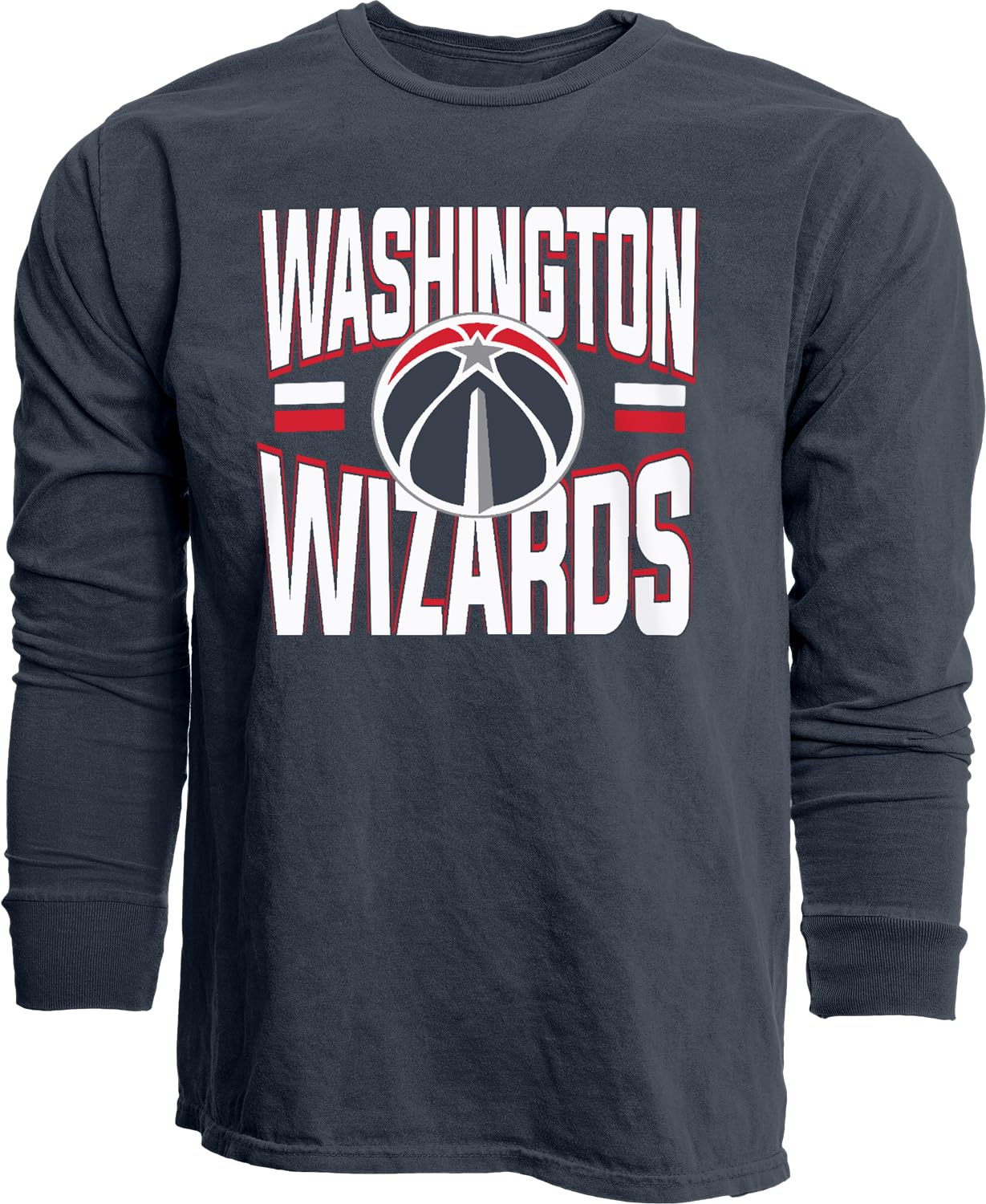 Blue 84 NBA Officially Licensed Long Sleeve T-Shirt Ringspun Bold Team Color โ image 1