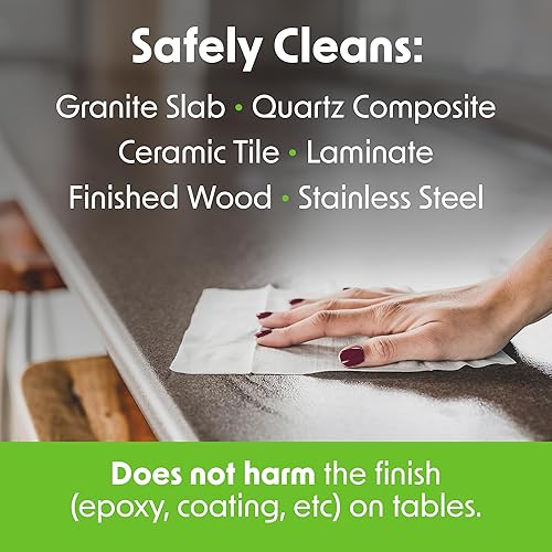 Miniatura 8 de Wipex Table Bussers - Toallitas de limpieza naturales - Vinagre de limpieza de múltiples superficies infundido en toallitas desinfectantes a base de