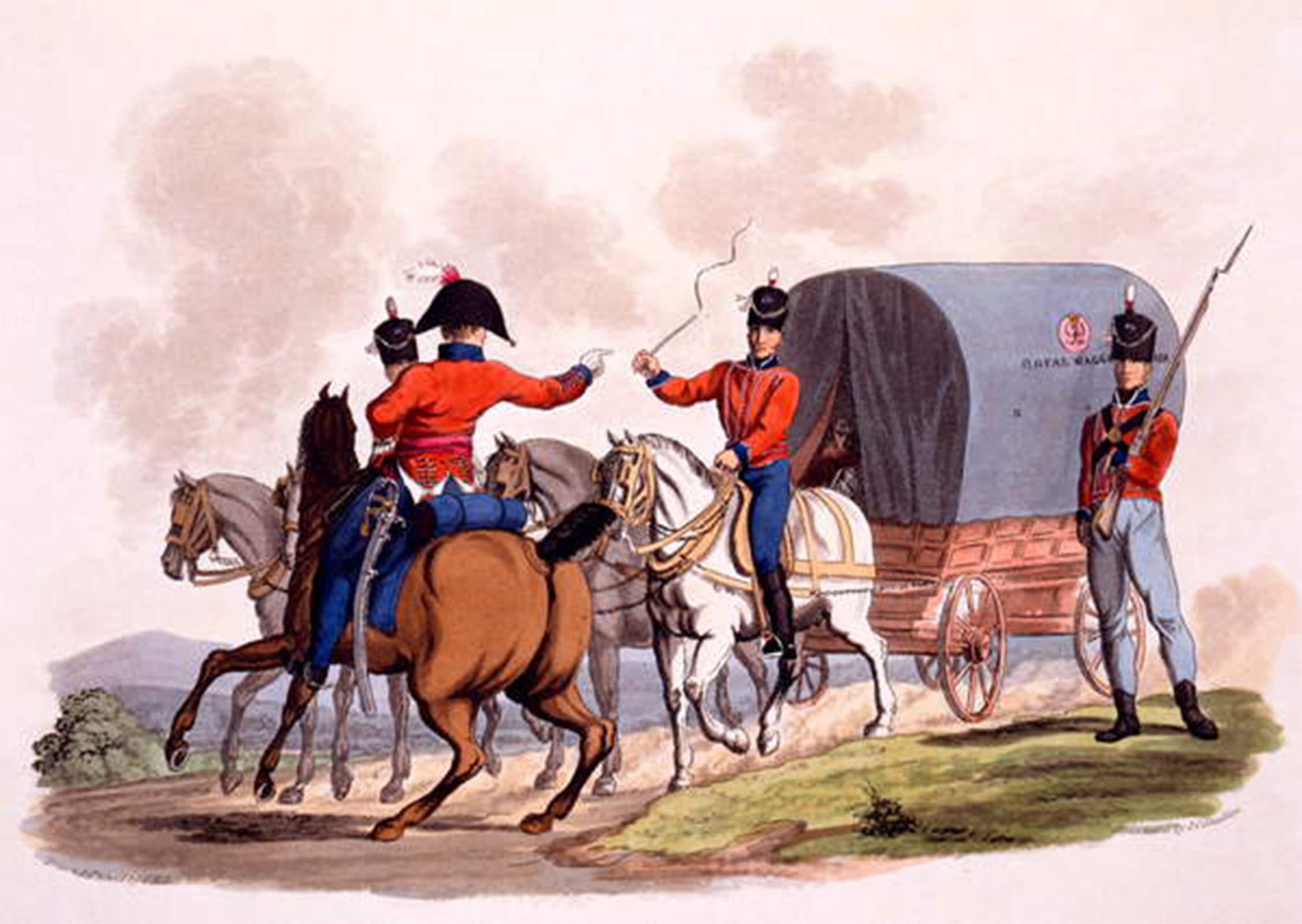 ARTXLXXBN Famous Print Painting Colorful Art Print Uniform of an Officer by Charles Smith Canvas Art Decorations for Home Decor 60x90cm