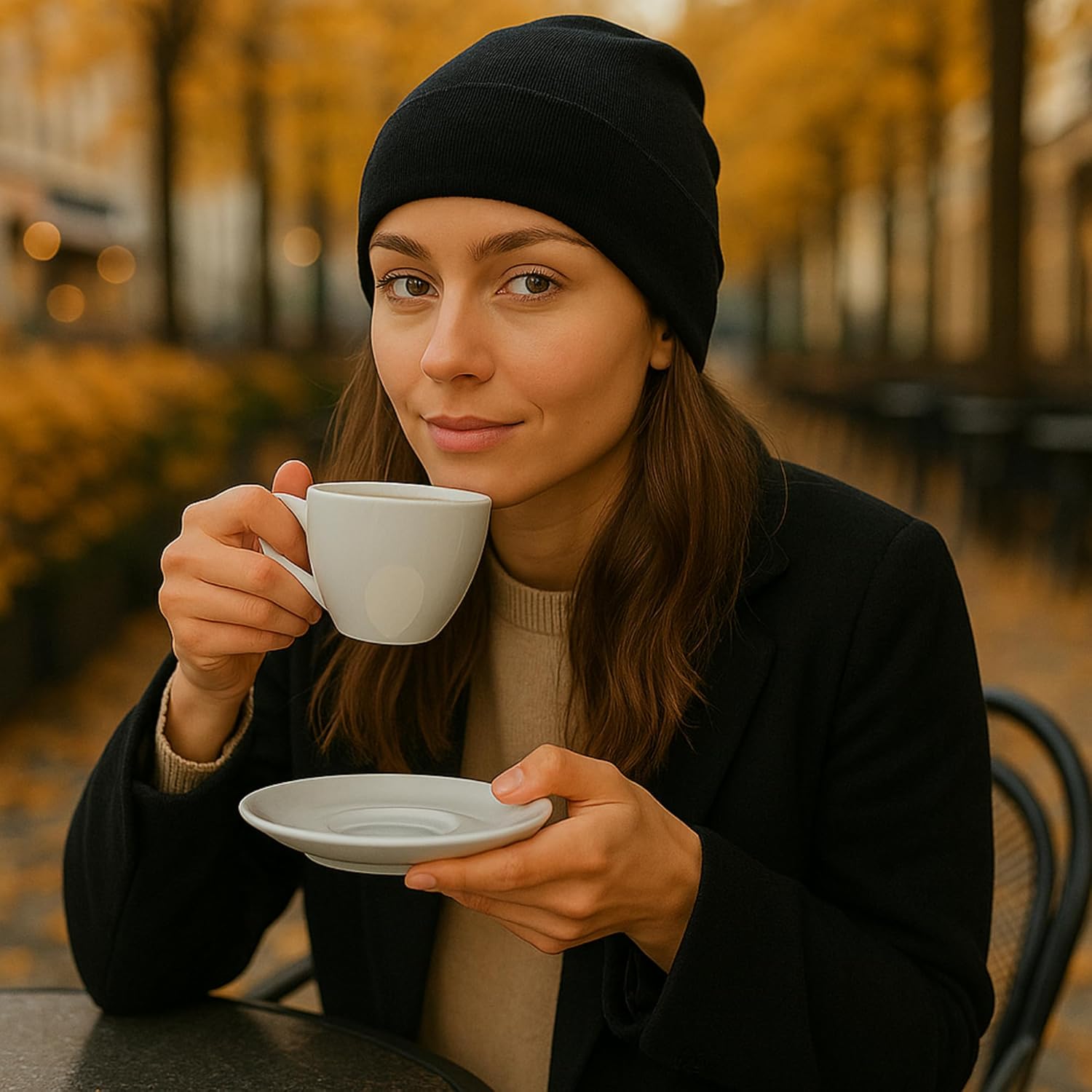 ASVP Shop Merino Wool Beanie Hat – Soft, Warm, Quick-Dry Hat for Men & Women - Image 4