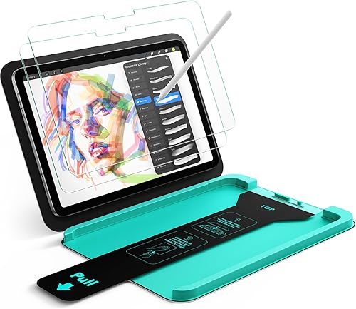 Miniatura 15 de ESR Paquete de 2 protectores de pantalla Armorite para iPad Pro de 11 pulgadas (M5/M4) 2025/2024, sensación de papel, escribe y dibuja como