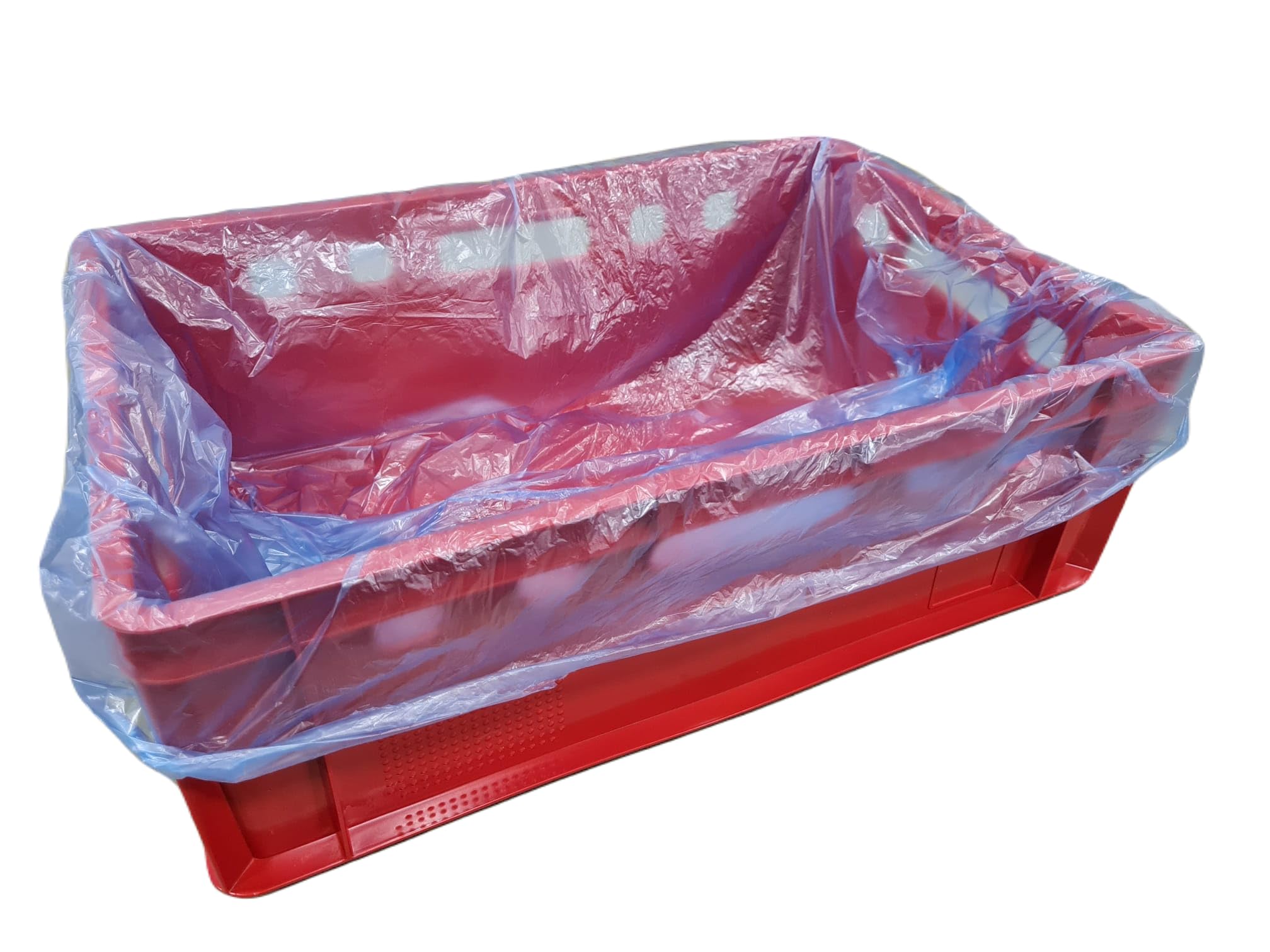 HDPE Einlegesäcke für E2 Kisten 650+450 x 650 mm