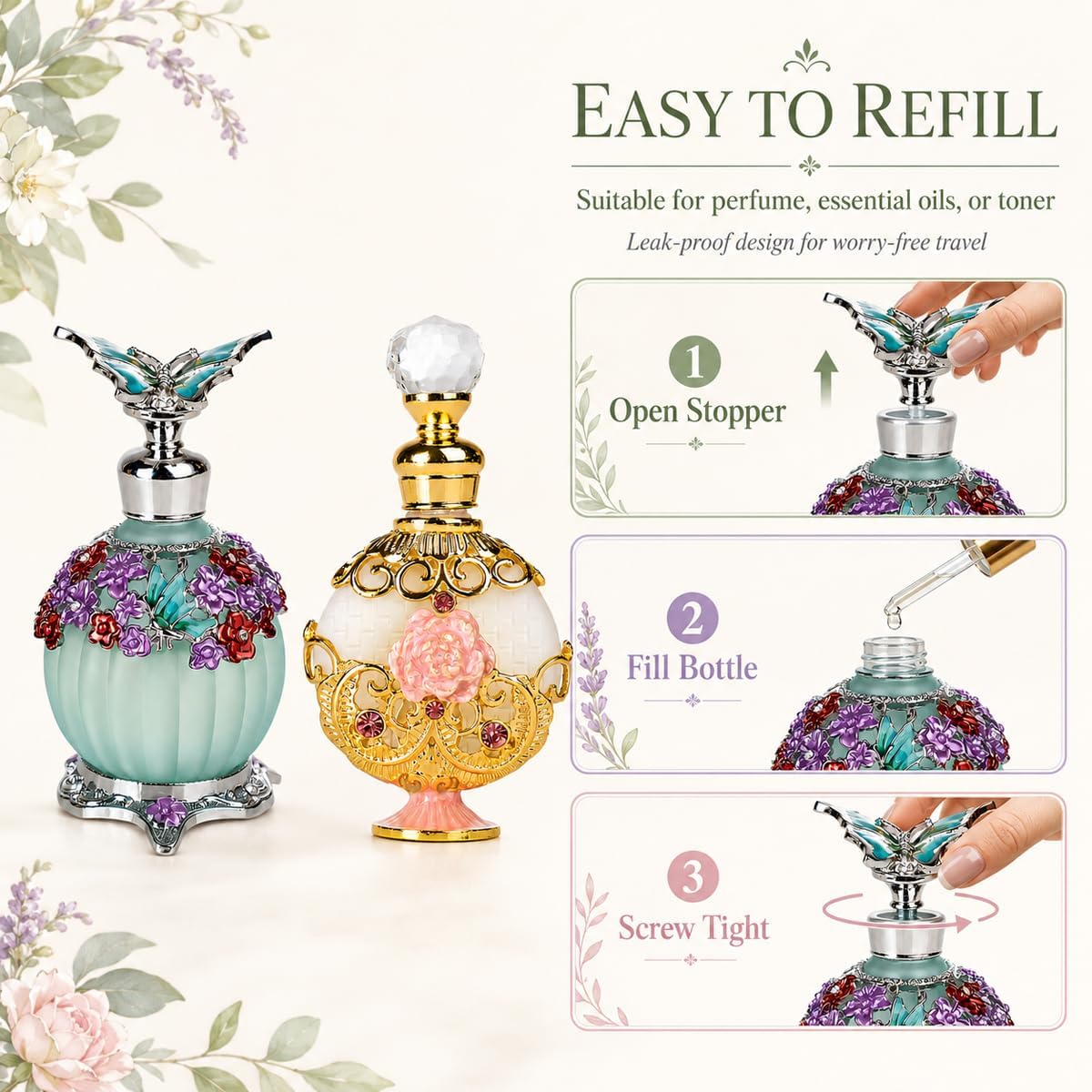 Luxury Artisanal Fragrance Trio (Halal Friendly) view 3