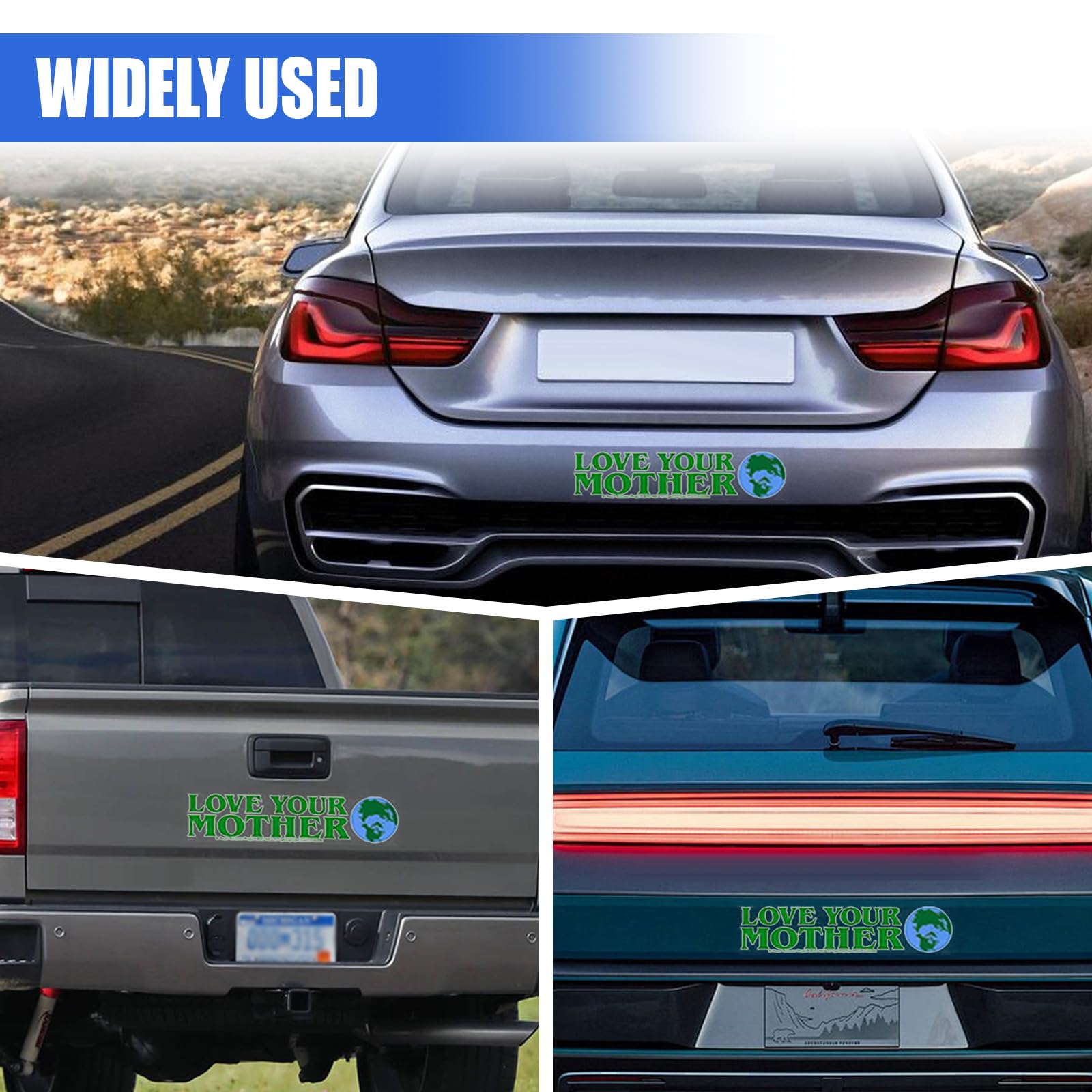 Climate Change Car Decal Vinyl Car Bumper Sticker Love Your Mother Earth Sticker Waterproof Auto Exterior Decoration Accessory — view 6