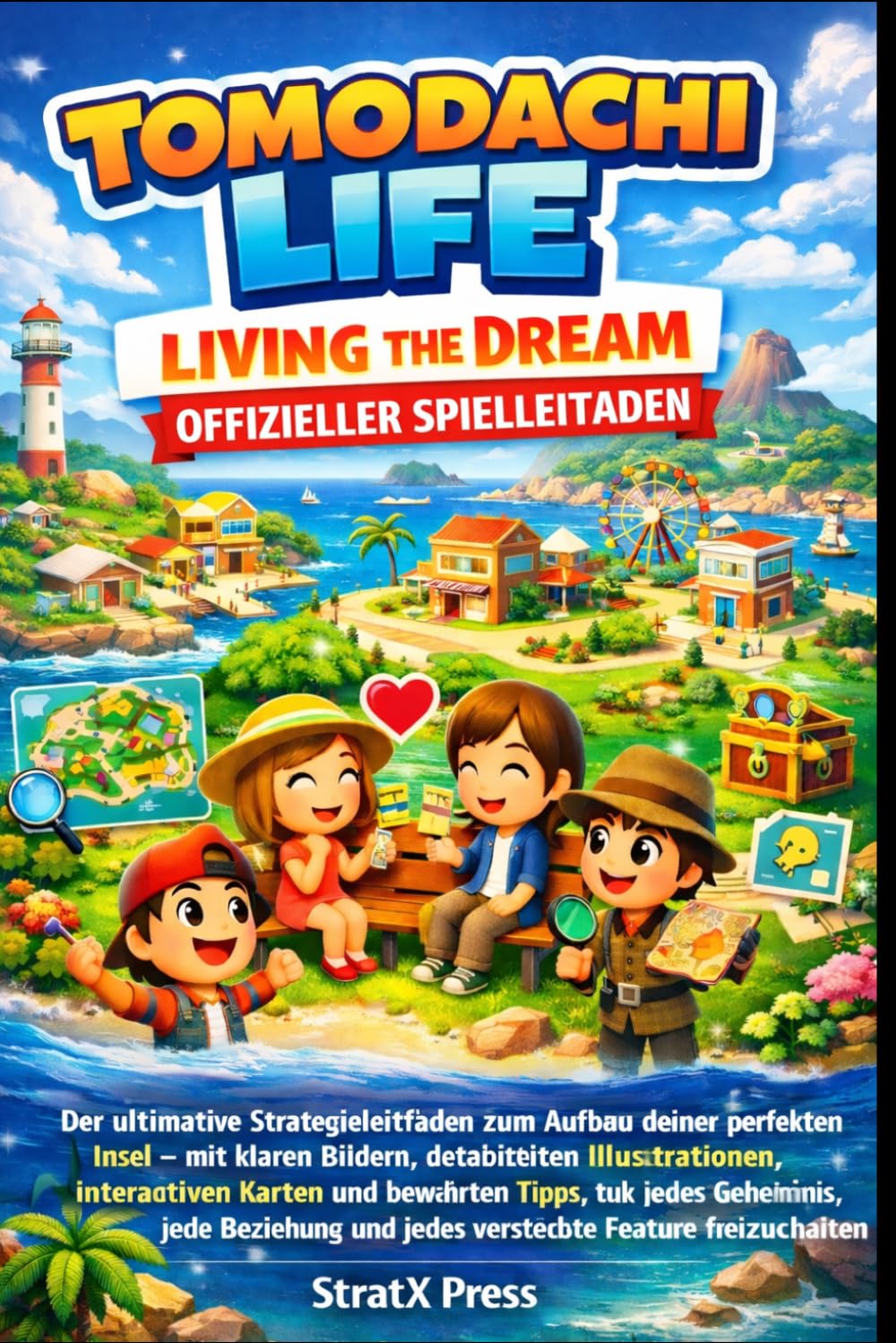 TOMODACHI LIFE: LIVING THE DREAM OFFIZIELLER SPIELLEITFADEN: Der ultimative Strategieleitfaden für den Bau Ihrer perfekten Insel mit klaren Bildern, ... Tipps, um jedes Geheimnis, jede Beziehun