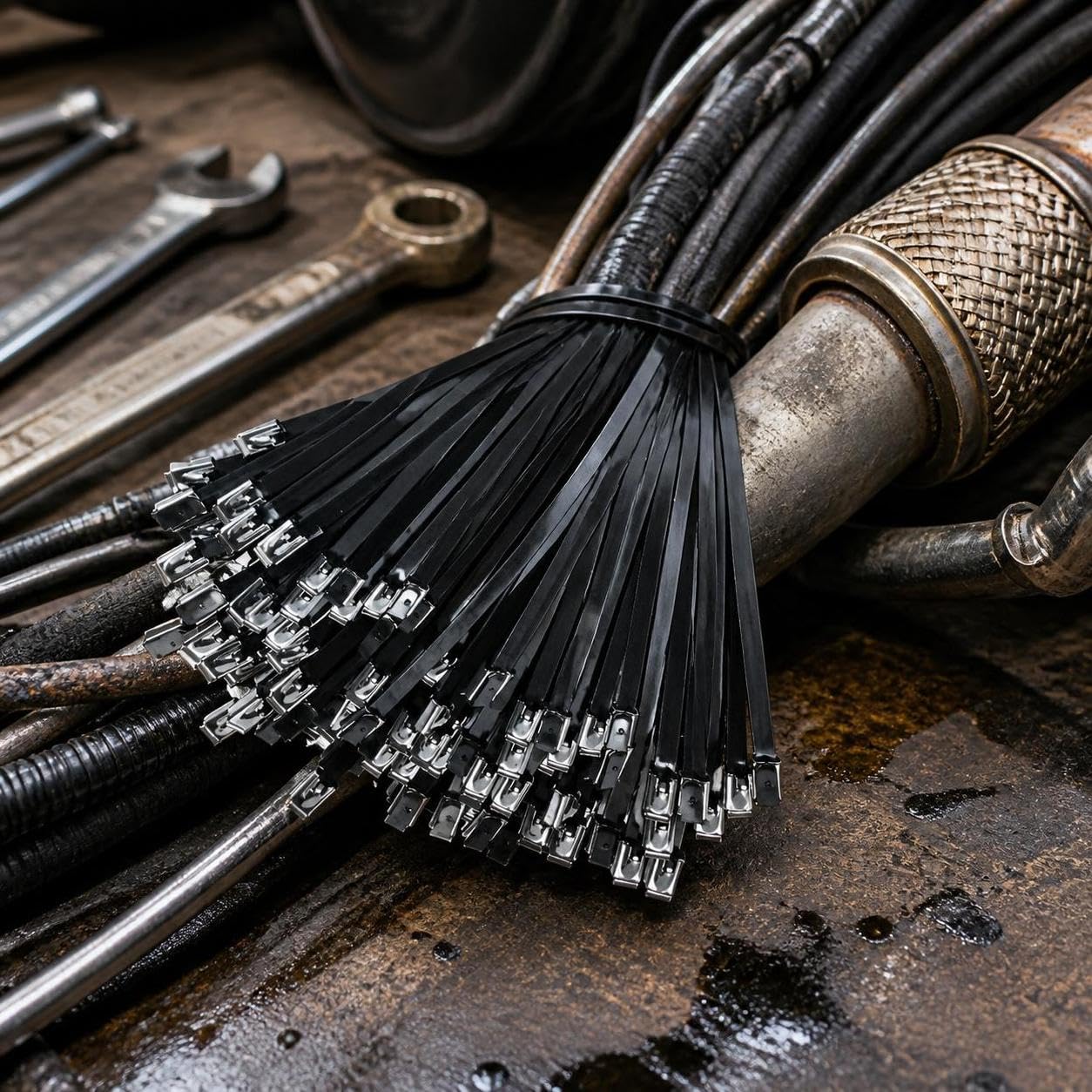Fascette Stringicavo in Acciaio Inox 304, size to 3 | Meccanismo autobloccante, Fascette Autobloccanti, Gestione cavi domestici, Per Appassionati Fai da te