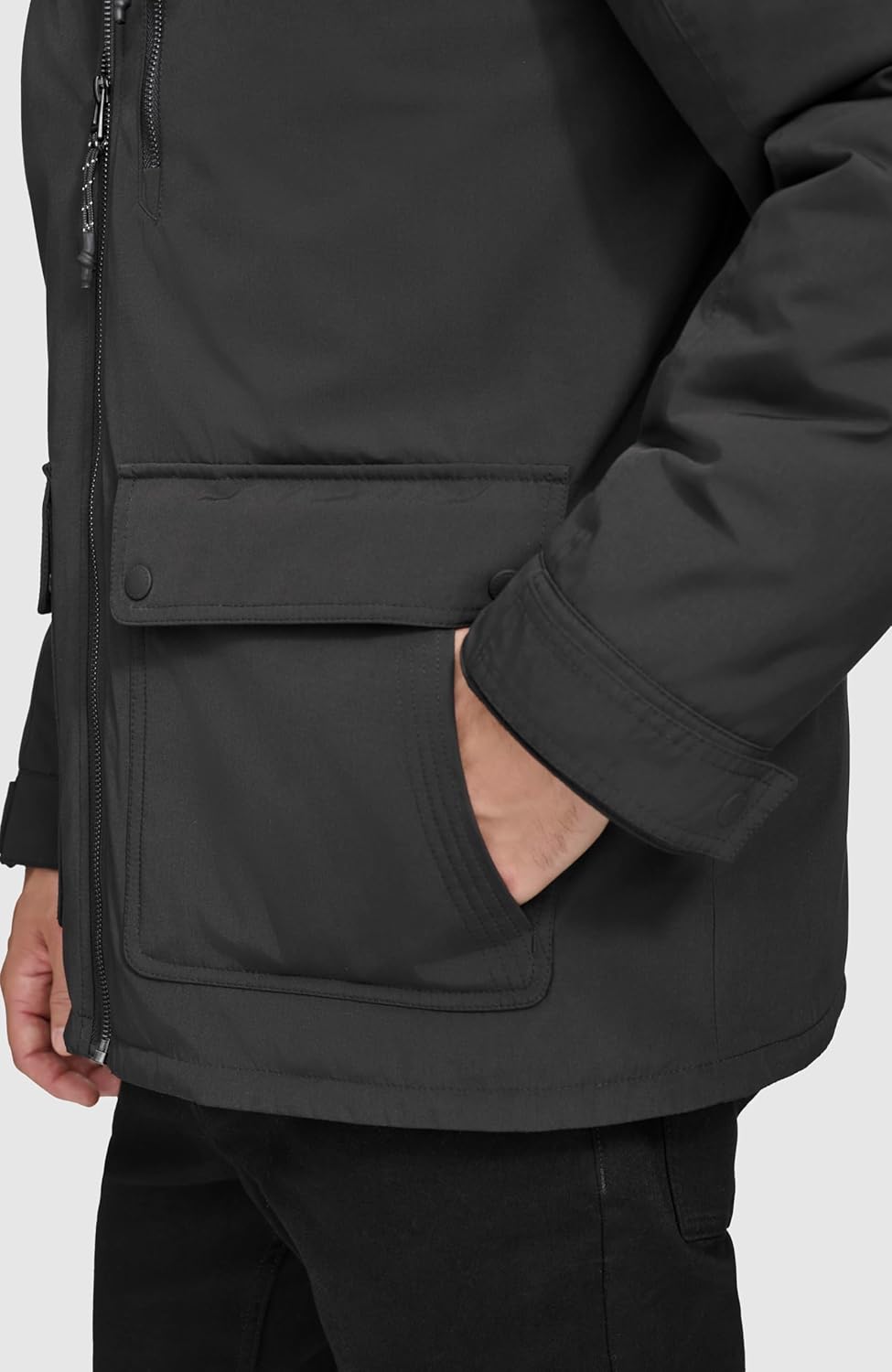 Cole Haan Men's Warm Durable Cold Weather Coat - Image 6