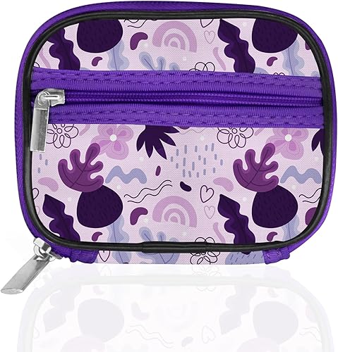 Serfeymi Organizador semanal de píldoras de viaje con estuche para pastillas removible de 7 días, elegante organizador de medicinas de viaje con