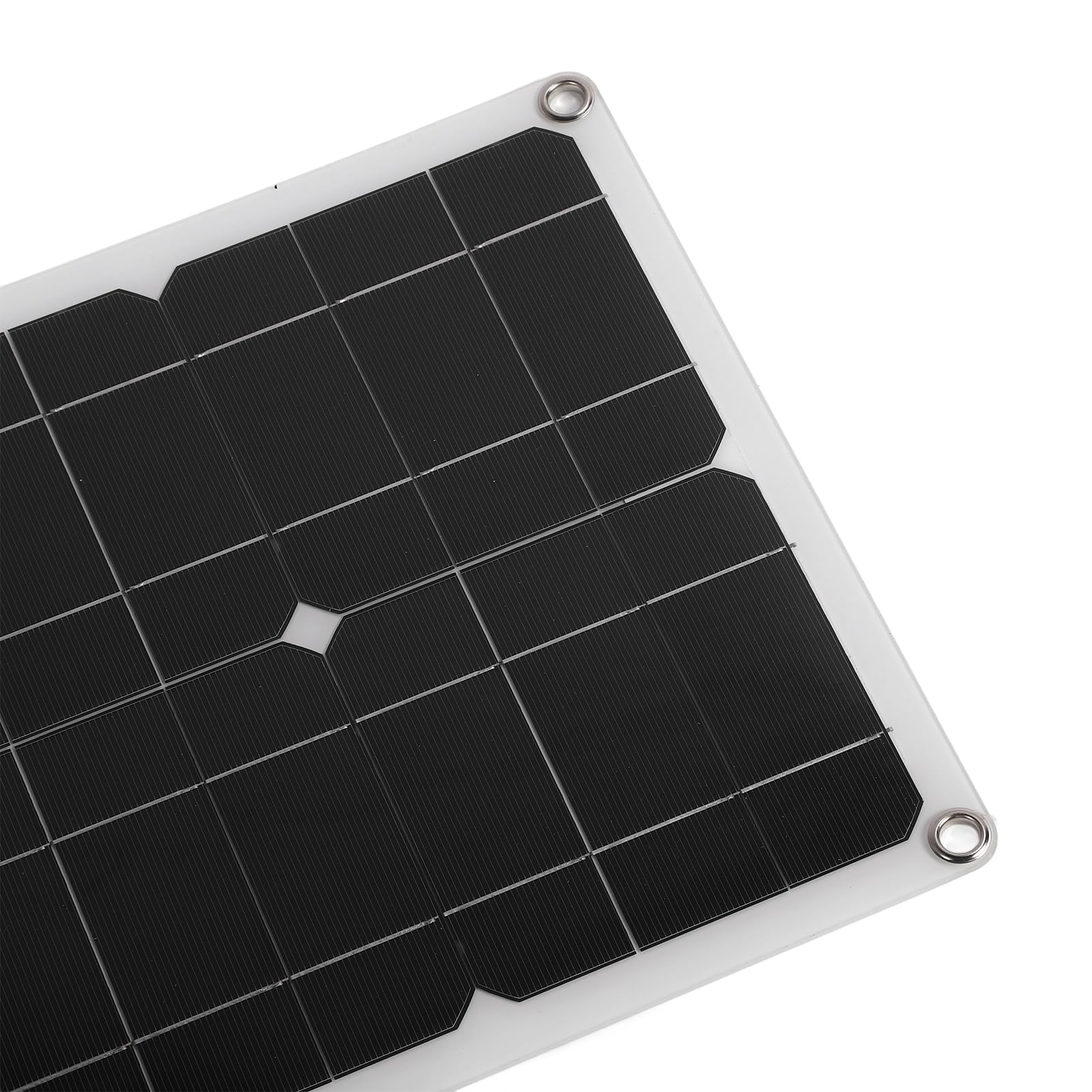 Aramox Pannello Solare Portatile da 100 W, Kit Pannello Solare Monocristallino con Controller, 2 Uscite CC USB Tipo C, Ricarica Batteria per Auto OBD per Viaggi in Campeggio per Uso Esterno