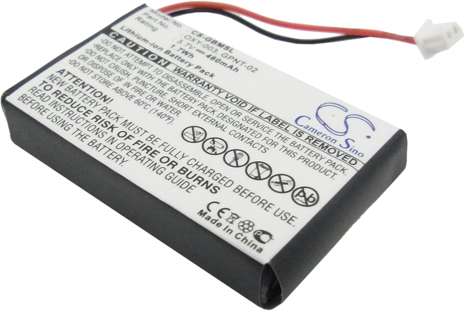 Estry Battery Replacement for OXY-003 Game Boy Micro OXY-001 GPNT-02