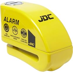 Candado Manillar Honda Sh 125 JDC Moto Motocicleta Bloqueo de Disco con Alarma – Jaws - Amarillo