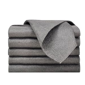 Thickened Magic Cleaning Cloth Magic Rags for Cleaning Windows Glass Reuseable Streak Free Microfiber Cloth 30 40 12PCS