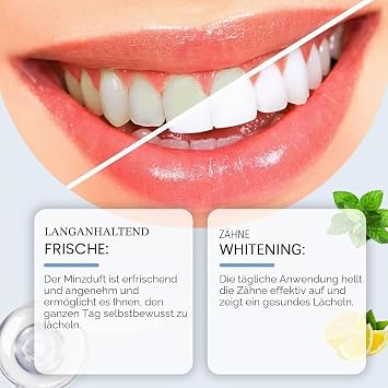 Hydroxyapatite Toothpaste 10% Hydroxyapatite Toothpaste Hydroxyapatite Fluoride-free Toothpaste for Gently Repairs Enamel and Relieves Tooth Sensitivity (3)