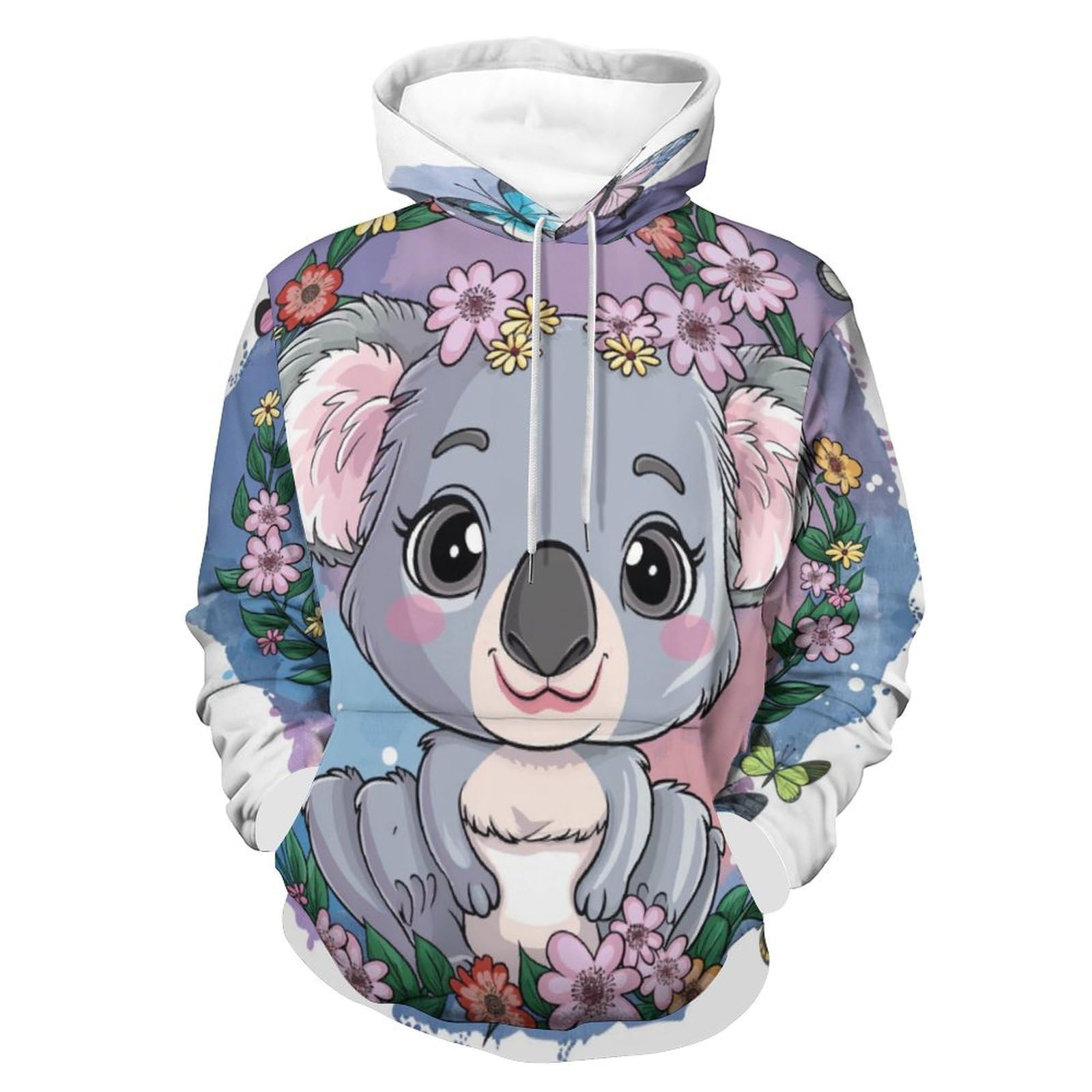 Sweat à capuche fleur papillon pour exprimer votre style unique - 8