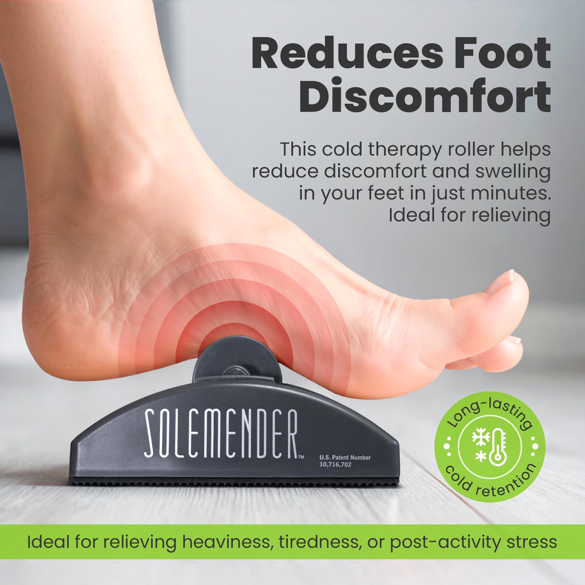 Ultimate Foot Roller Bundle (Cooling, Insert & Jade Roller)