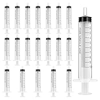 Vista 11 de Jeringas de plástico OFFCUP, juego de 8 jeringas sin aguja, jeringa de medición de 10 ml con punta Luer Slip para rellenar y medir líquidos