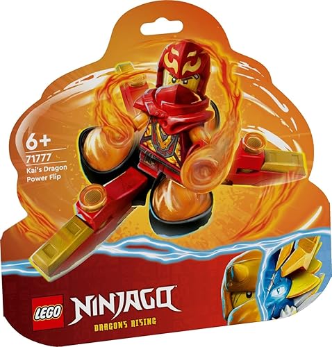 Miniatura 2 de Lego Ninjago Set of 4 71777 Kai's Dragon Power Spinjitzu Flip, 71778 Nya's Dragon Power Spinjitzu Drift, 71779 Lloyds Dragon Power Spinjitzu Spin &