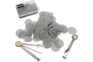 500 Pcs 0.63in Small Metal Pipe Screens: The Ultimate Smoking Companion