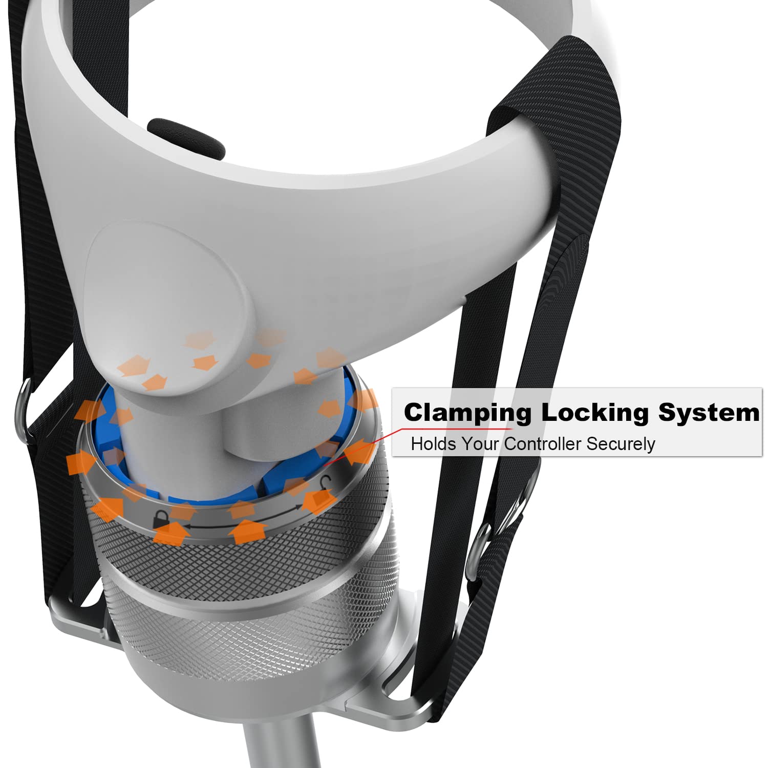 Aluminum Golf Club Attachment Compatible With Oculus Quest Rift