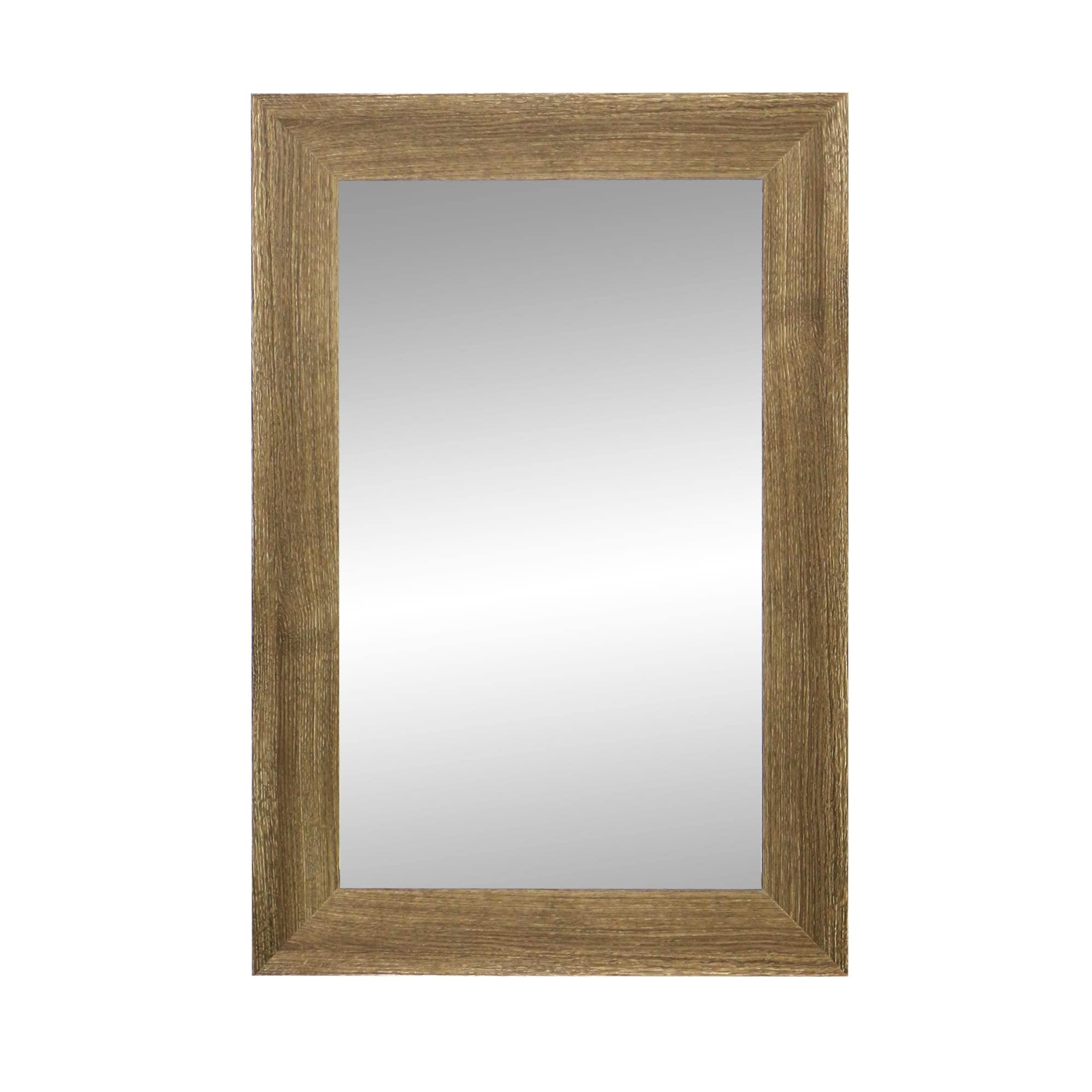 la fabrica del cuadro Espejo de Pared Fabridao en España- Varios Tamaños y Colores - Espejo Vestidor, Salón, Baño, Entraditas- Modelo MDF8 (Nogal, 65x85 cm)