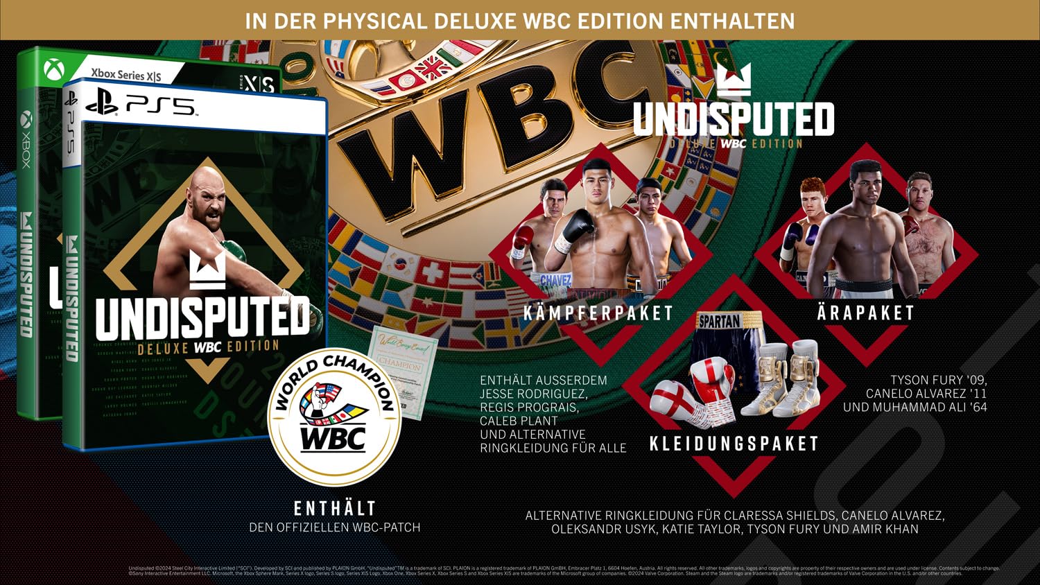 Deep Silver Undisputed Deluxe WBC Edition (PS5)