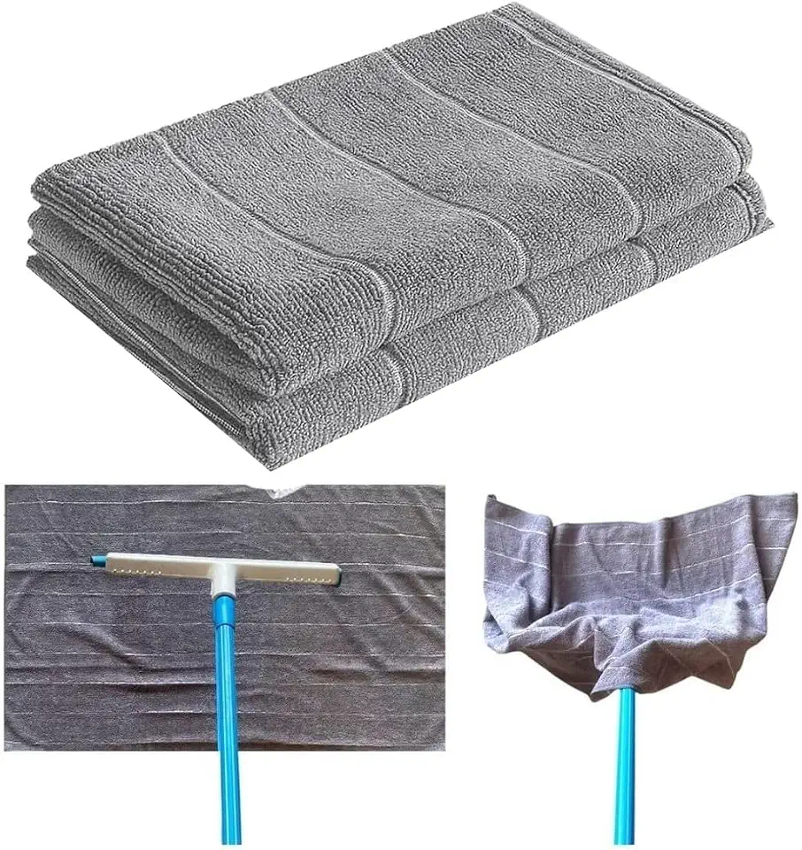 Super Pano Chão Microfibra Grande 80x50cm Panão Limpeza (cores sortidas) - Premium