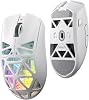 Aula SC620 PAW3311 Sensör 12000 DPI 1000Hz Kablolu ve Kablosuz Gaming Oyuncu Mouse Beyaz