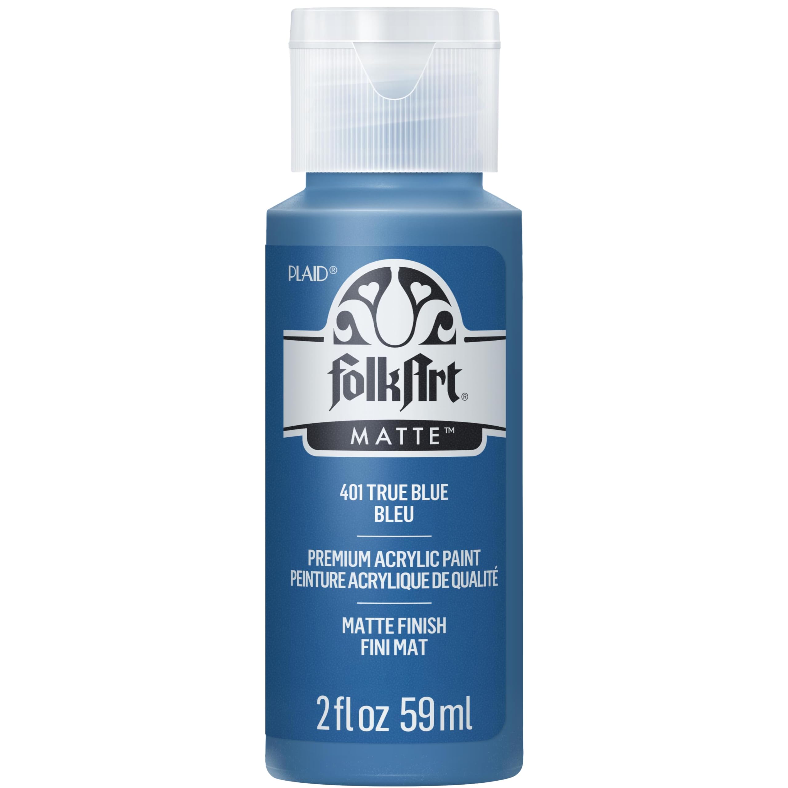 Amazon.com: FolkArt K401 Acrylic Paint, 2 oz, True Blue