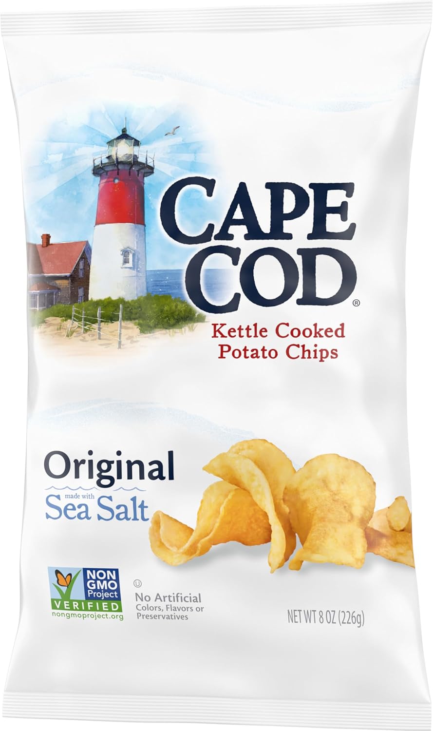 e Cod Potato Chips, Original Kettle Chips