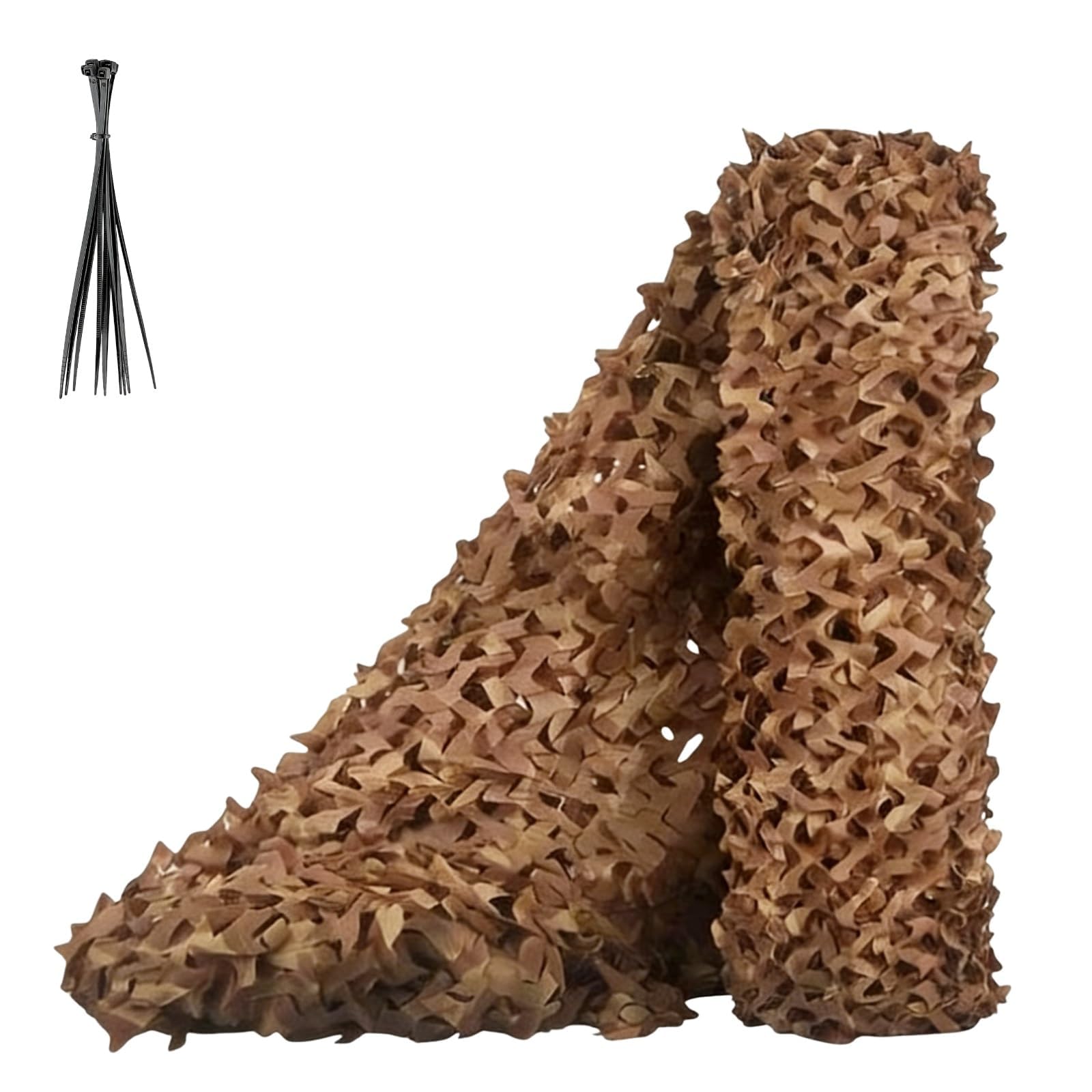 HGTRH Camo Netting Camouflage Net Bulk Roll Sunshade Mesh Net for Hunting Shooting Military Theme Party Decoration 2x5m