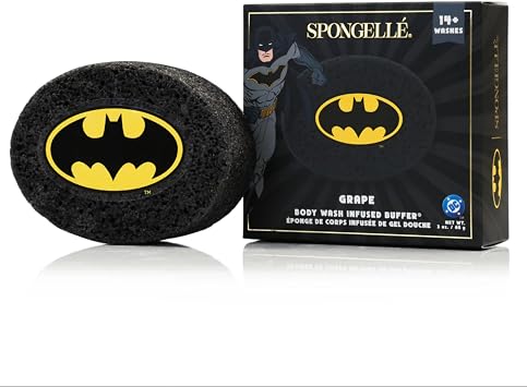 Spongelle Batman Grape Body Buffer | DC Super Hero Collection