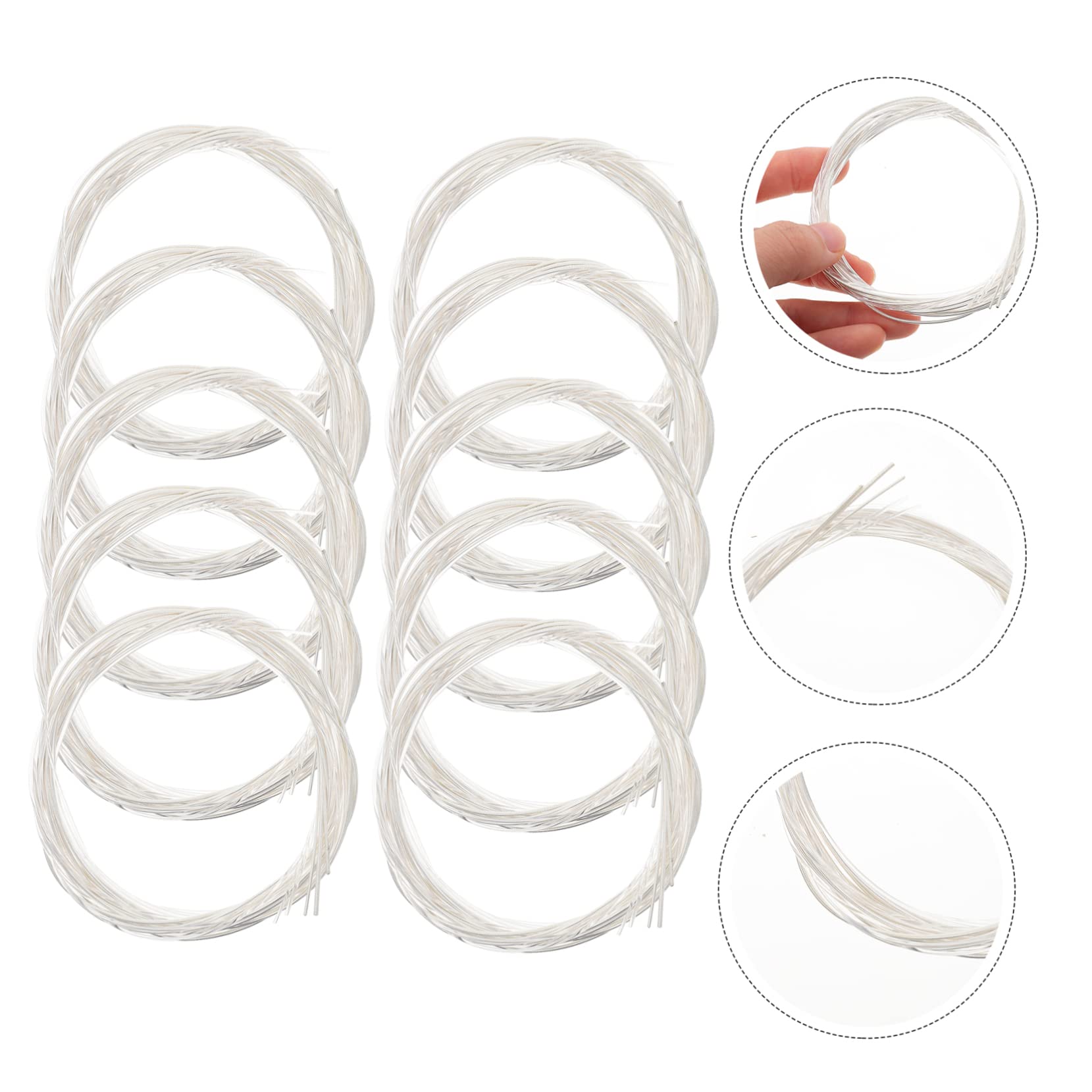 HEMOTON 20 Paquetes Cuerdas cuerdas guitarra nailon acoustic guitar strings cuerdas guitarra acústica clasica suministros accesorio balada arpa