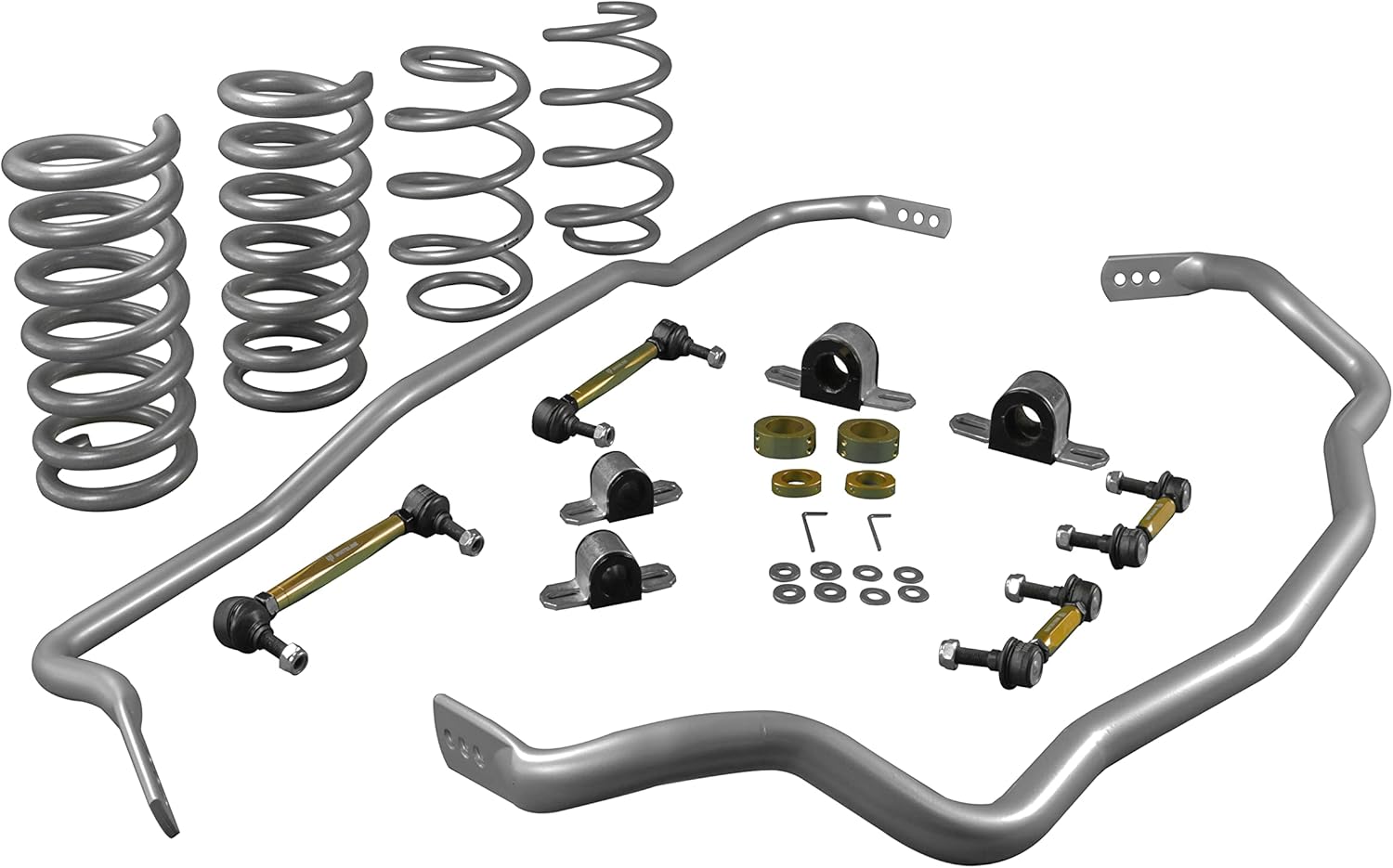 Whiteline GS1-FRD006 Front and Rear Coil Spring/Swaybar Kit; fits Ford Mustang 15-18