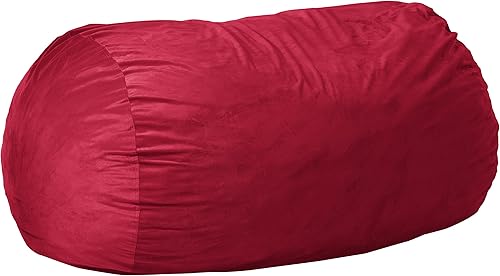 Miniatura 128 de Chill Sack Silla de puf, tumbona de 6 pies, microgamuza azul marino - solo funda Microsuede,Microsuede - Negro - Solo funda,Microsuede - Camel -