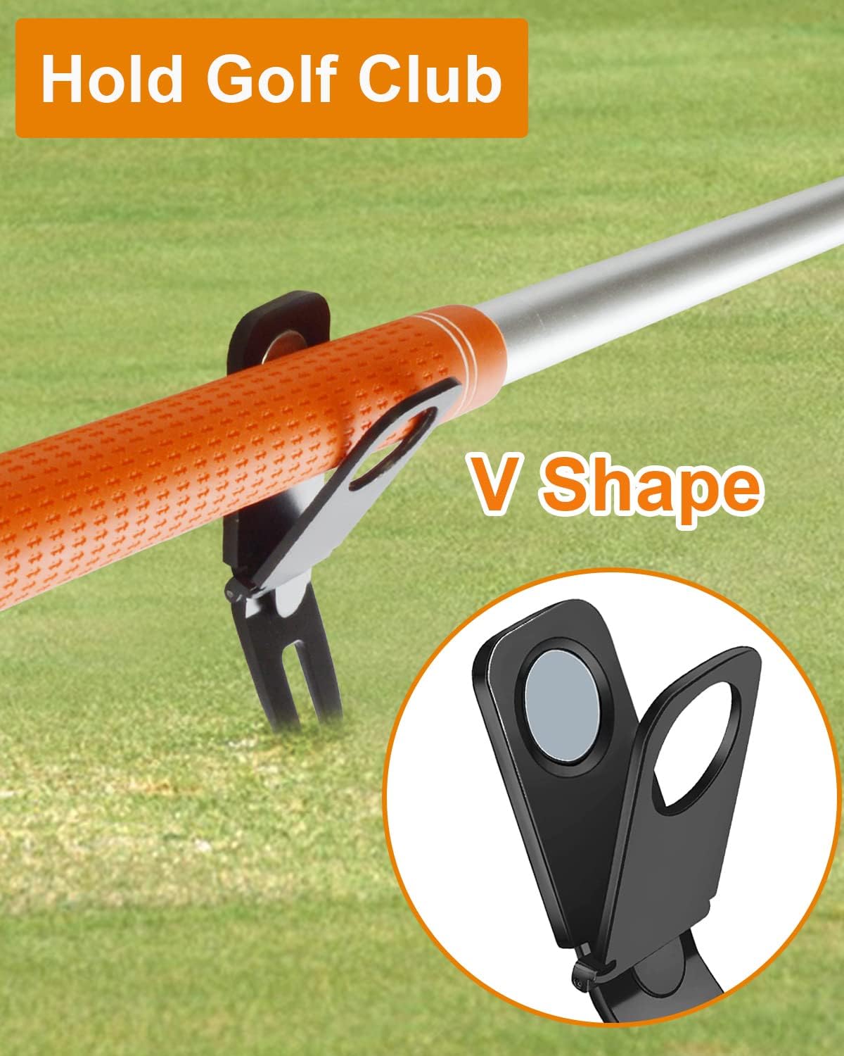 review Akoiuy Golf Divot Tool with Golf Ball Marker, Magnetic Cigar Holder Golf Cart for Golf Accessories, 3 in 1 Portable Golf Divot Repair Tool & Ball Marker