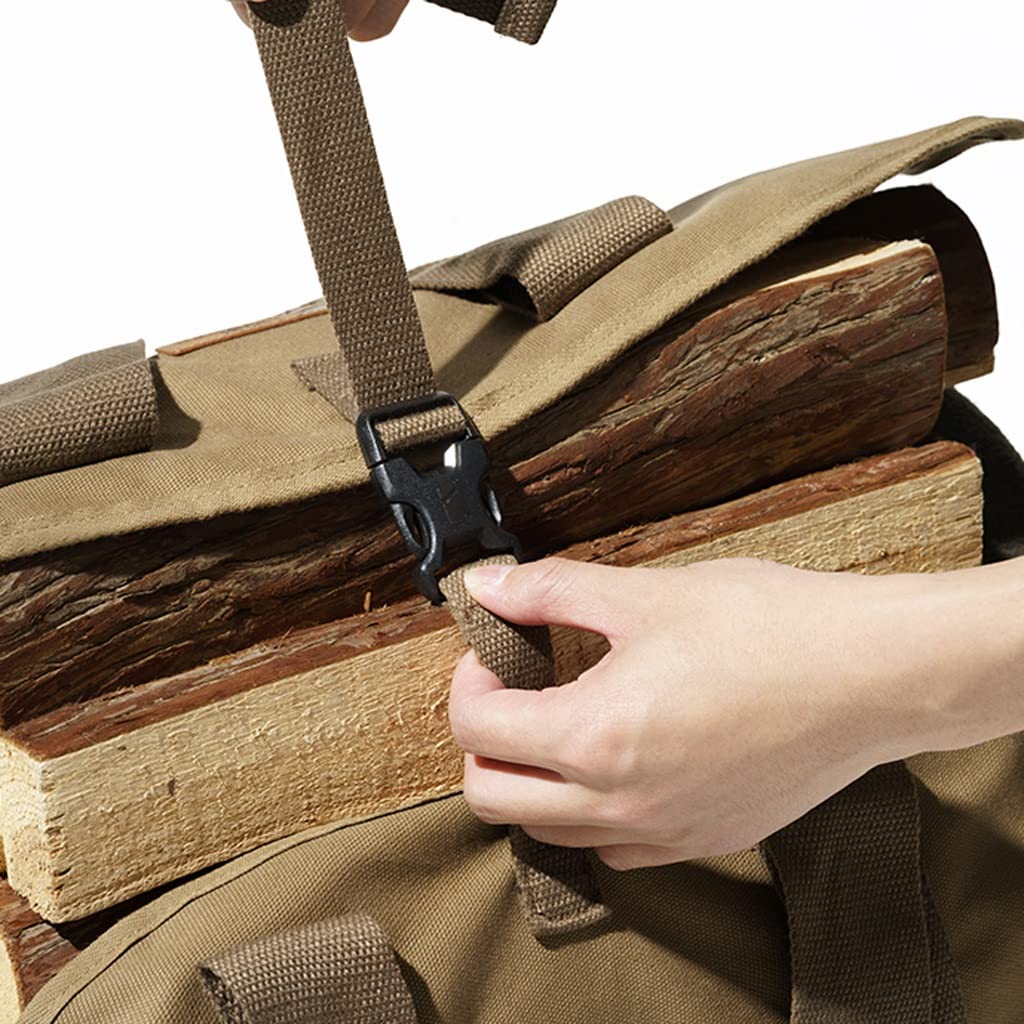 Attrezzatura da Campeggio all'aperto Borsa Portatile for Legna da ardere Borsa Multiuso Borsa for la conservazione della Tela di Grande capacità
