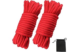Soft Cotton Bandage Rope for First Aid (Red+Red)
