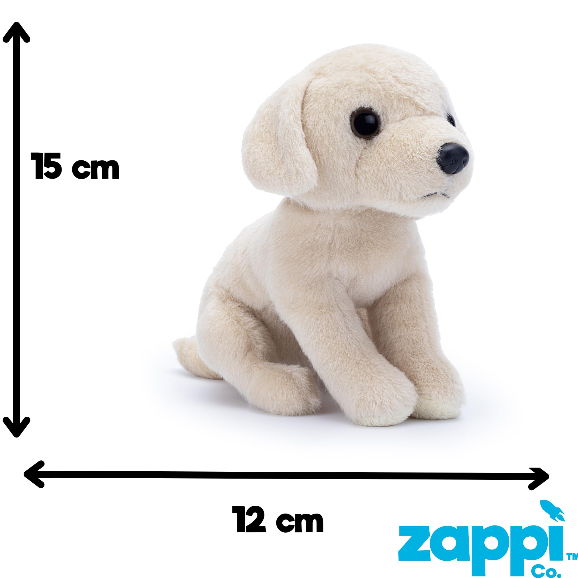 Zappi Co Animal de peluche suave para niños, perfecto compañero de juego para los niños, para cumpleaños y ocasiones especiales (12-15 cm) (lobo marino) — view 131