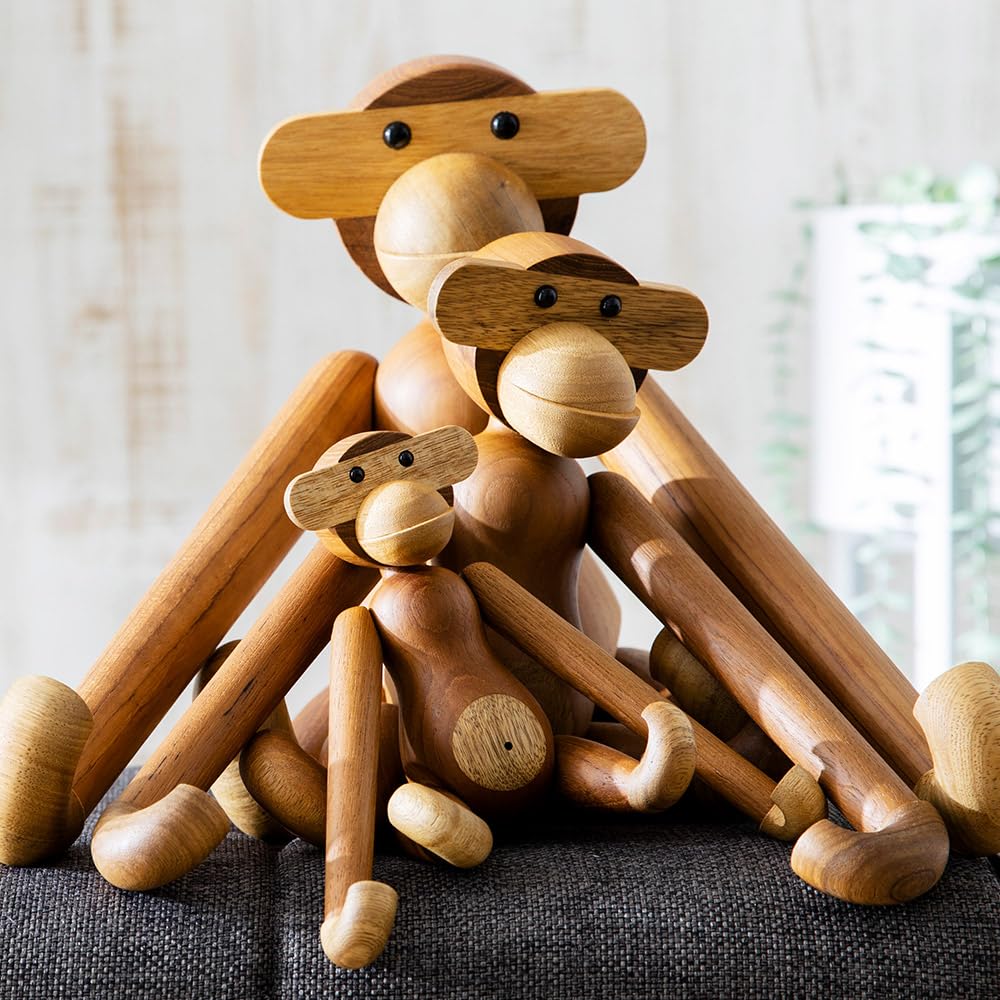 Amazon.co.jp: Woody Monkey M ウッディーモンキー オブジェ
