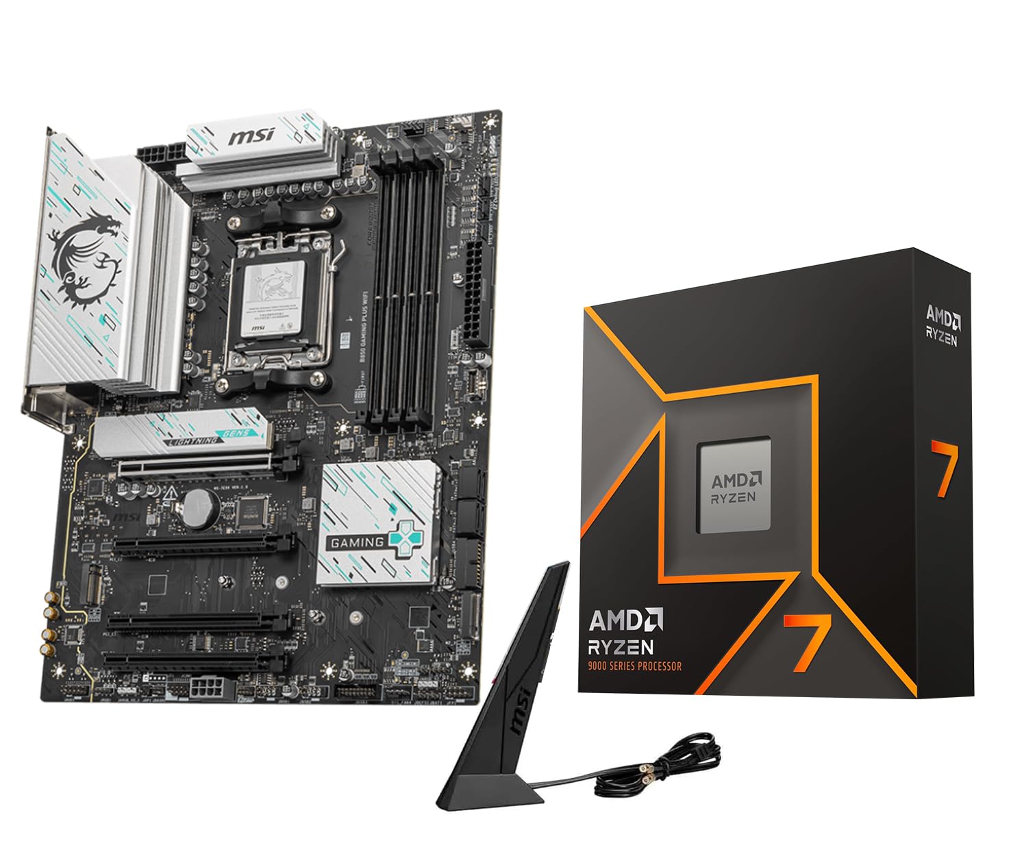 CPU Ryzen7-9800x3d +ASUS B650M-Plus WiFi CPU Ryzen7-9800x3d +ASUS B650M-Plus WiFi TUF GAMING B650M