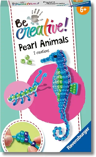 Kit Creativo Perline Cavalluccio Marino - Giochi Bambina 6+