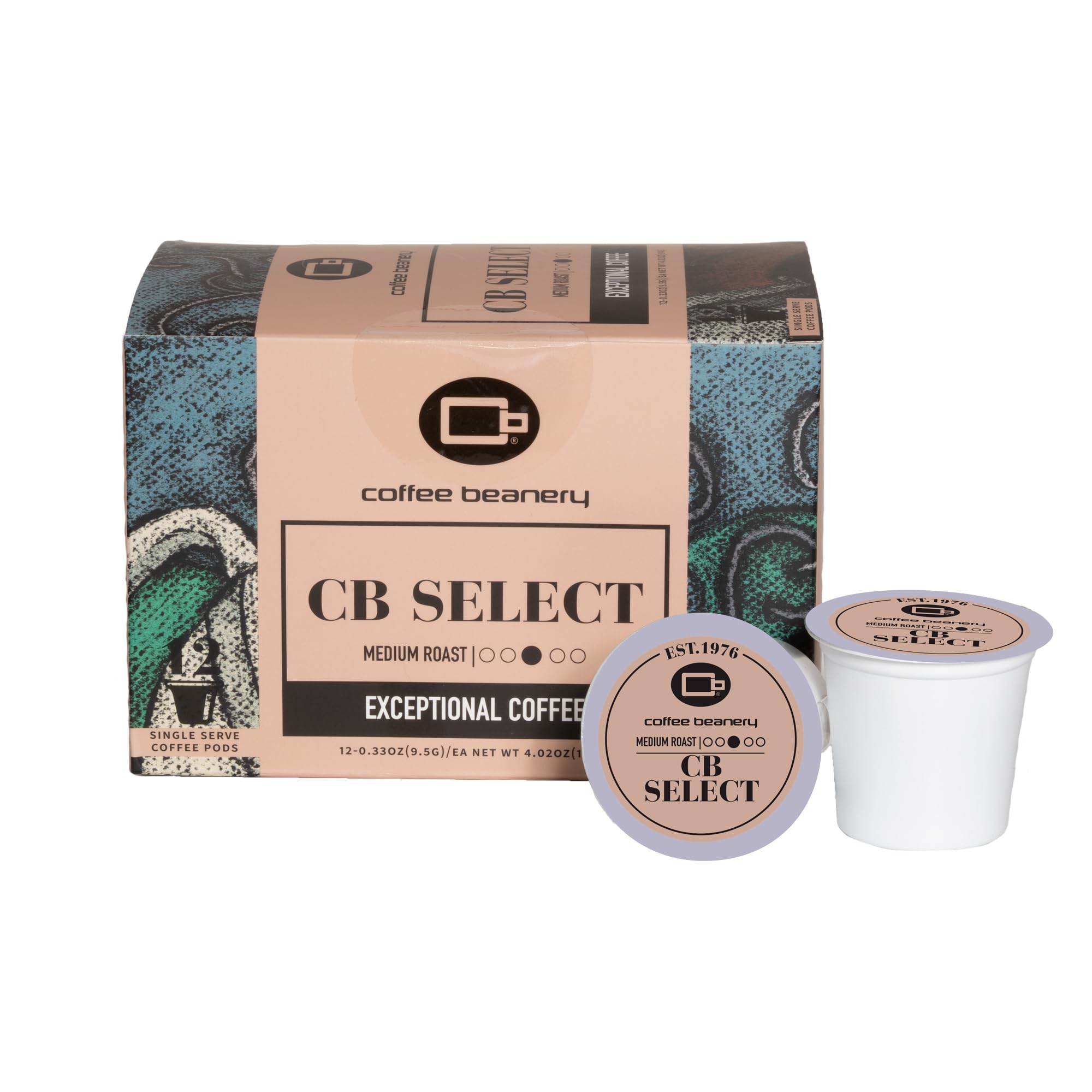 CB Select Medium Roast Arabica Coffee Pods - 12ct Gourmet Coffee Pods