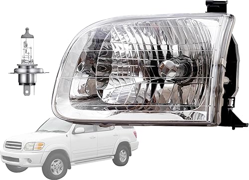 Vista 12 de Auto Parts Avenue APA - Repuesto para faros delanteros y luces de señal de esquina 2000-2004 Tundra (solo cabina doble) 2001-2004 Sequoia TO2503144